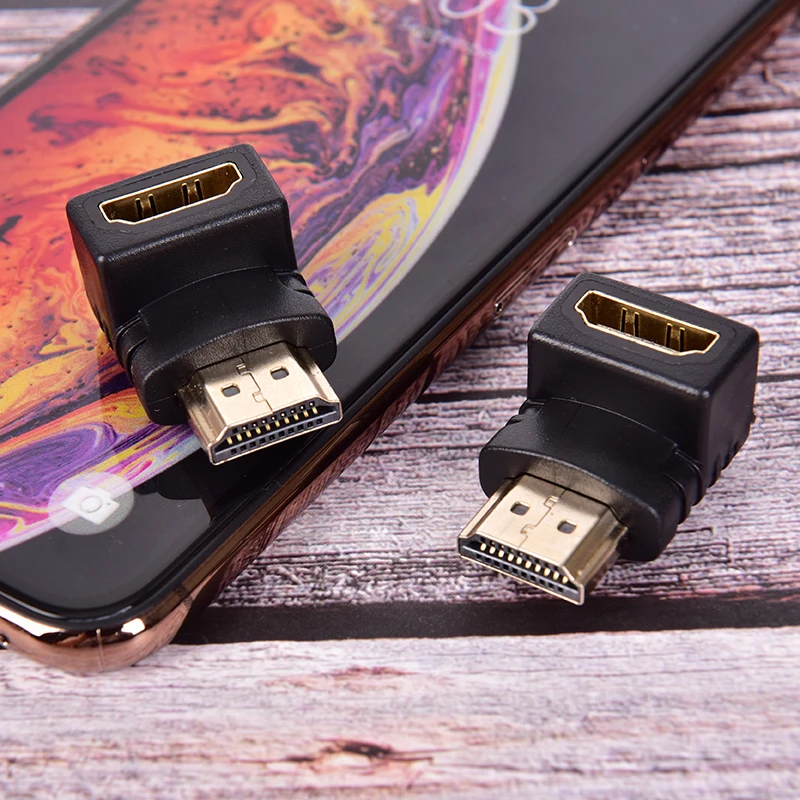 Mini HDMI (Type C) Male to HDMI (Type A) Female Adapter V1.4 Connector HDTV image 4