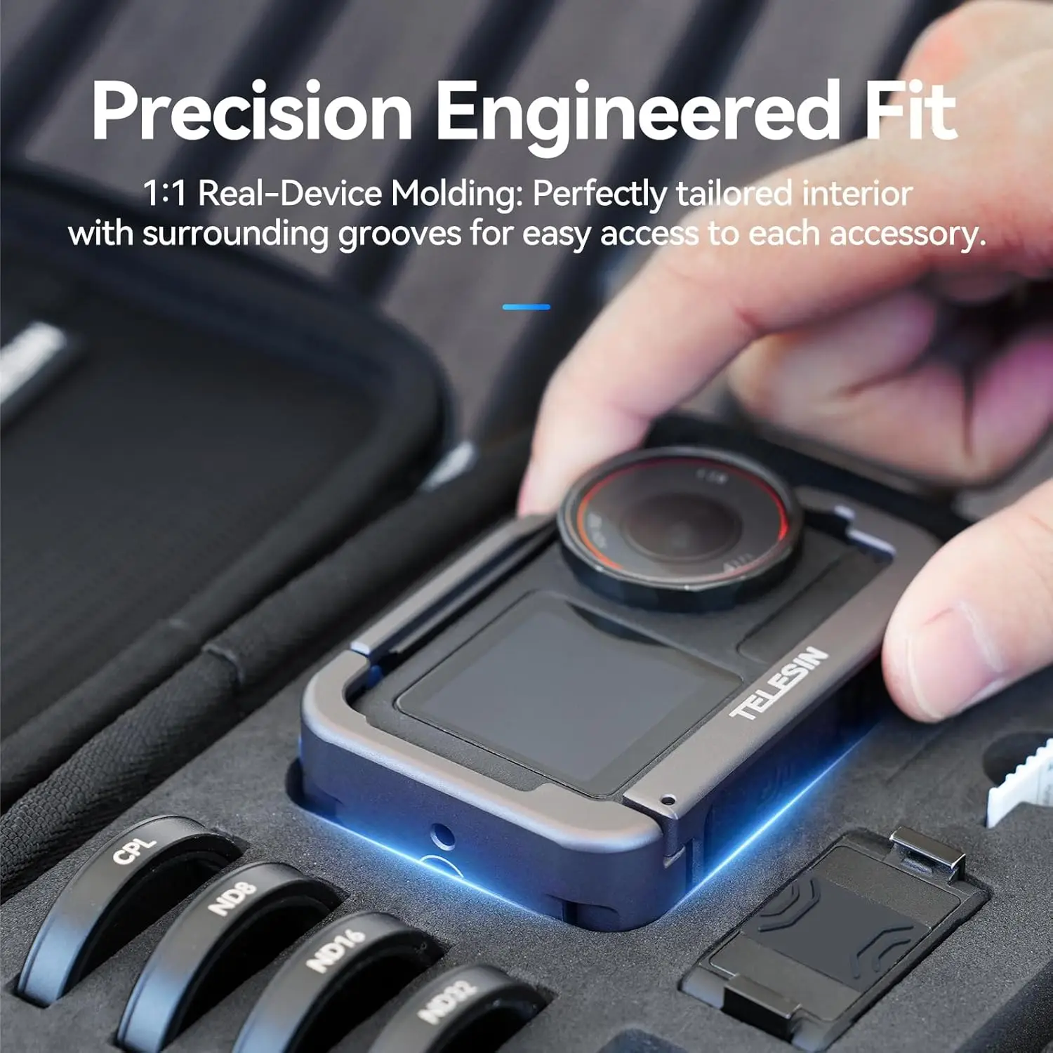 

Прочный защитный кейс для путешествий для экшн-камер DJI Osmo Action 5 Pro 4 3, водонепроницаемый, ударопрочный, долговечный