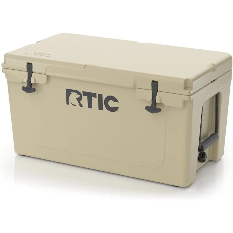 

RTIC 65 QT Ultra-Tough Cooler Hard Insulated Portable Ice Chest Box for Beach, Drink, Beverage, Camping, Picnic, Fishing, Boat