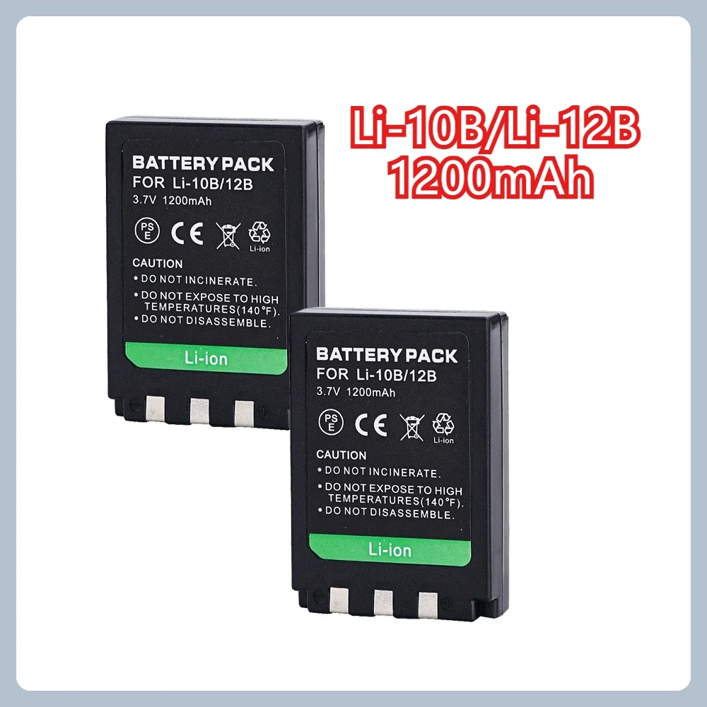 Li-10B Li-12B Battery 3.7V 1200mAh for Olympus U-300 400 410 500 600 800 810 1000 C-760 765 70 7000 770