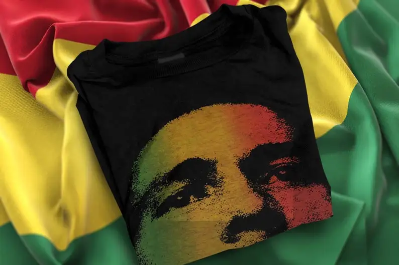 BOB MARLEY Vintage Style Tee | Hip Hop Reggae Music Shirt | 90s Retro Style