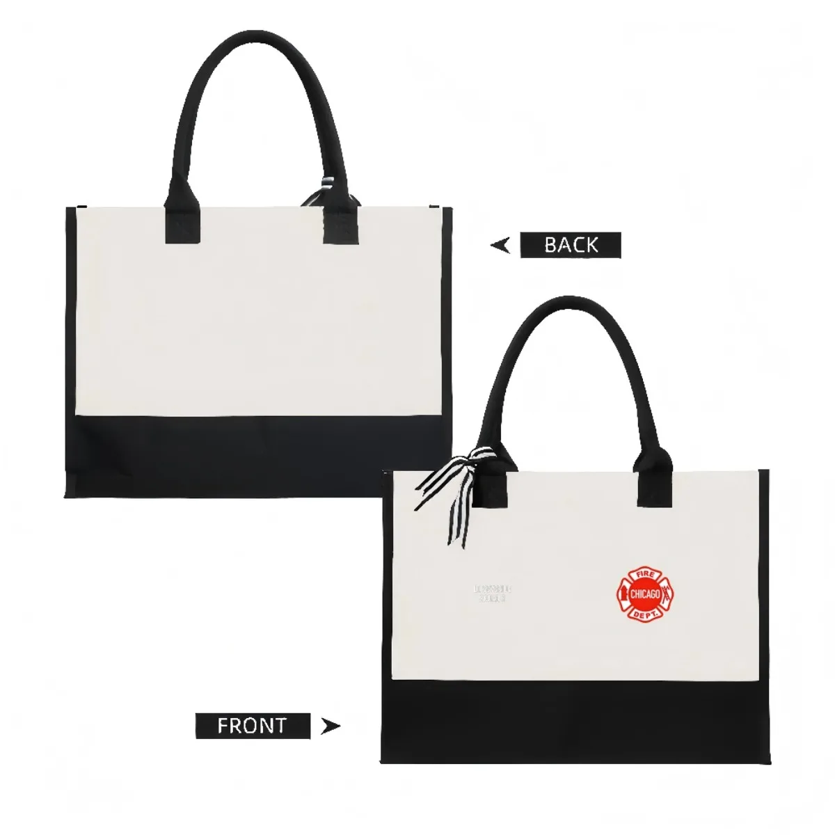 ICAGO 2026 وصول جديد موضة عملية واسعة قابلة لإعادة الاستخدام حمل حقيبة نمط طباعة 2 لهجة الثقيلة حقيبة كتف كبيرة للجميع