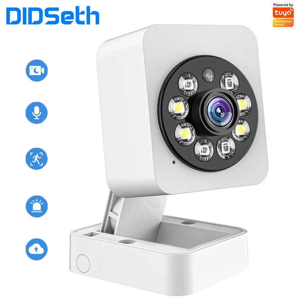 DIDSeth 5MP Mini Camera Tuya Smart Home Indoor Security PIR Motion Human Detection IP Camera Wifi CCTV Surveillance Camera