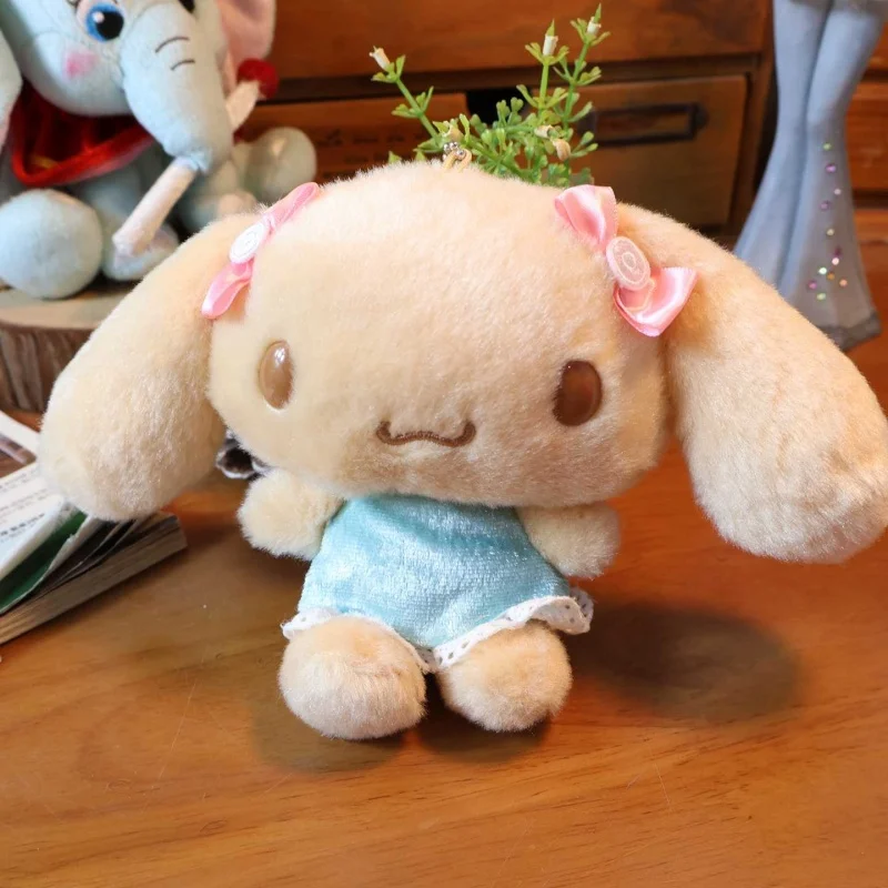 

[In Stock] Genuine Sanrio Anime Cute Doll Cinnamoroll Mocha Series Japanese Cappuccino Plush Doll Bag Pendant Girl Christmas Gif
