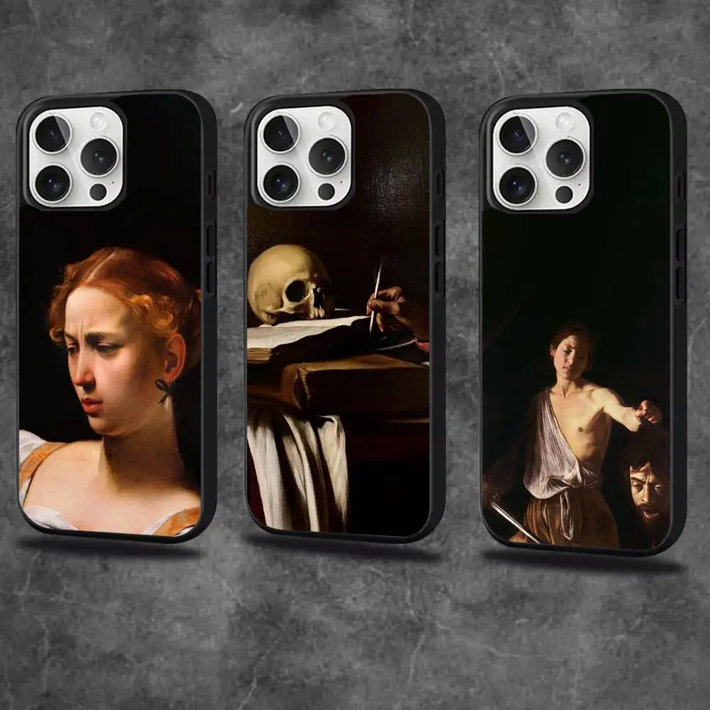 

C-Caravaggio Painting Phone Case For iPhone 16,15,14,13,12,11,Pro,Max,Plus,Mini,SE4,E Magnetic Magsafe Wireless Charging