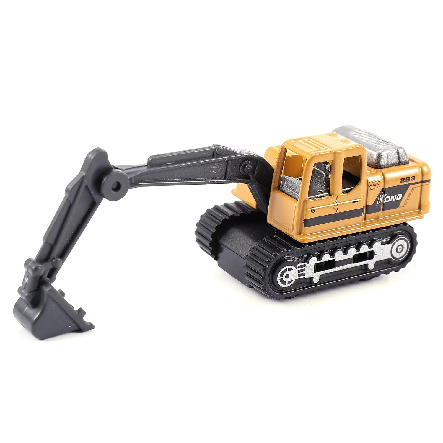 

YSUN-6 шт., мини-инженерная модель автомобиля из сплава, 6в1, 1:64, металлический литой под давлением инженерный автомобиль, самосвал, вилочный погрузчик, Excavato