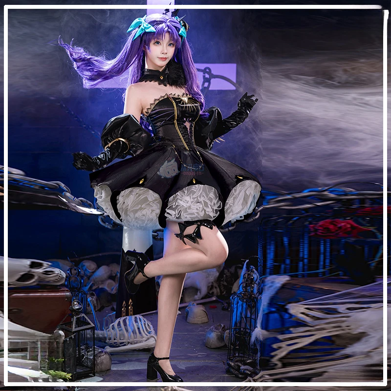 FGO-Costume Cosplay de la Bête IrIsrala pour Femme, Ensemble de Robe Gothique Sweet Lolita, Nouvel Uniforme pour ixd'Halloween