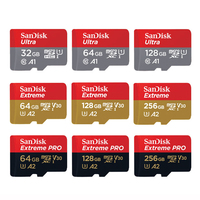 SanDisk Ultra Micro SD Card 16GB 32GB MicroSDHC Memory Card 64GB 128GB 256GB MicroSDXC EXTREME/Extreme PRO V30 U3 4K UHD TF Card