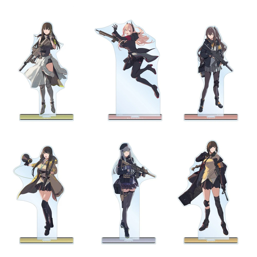 Hot Anime Girls Frontline Acrylic KeychainModel Figure Cosplay Plate Holder Topper Birthday Fans Christmas Decor Plate Gift