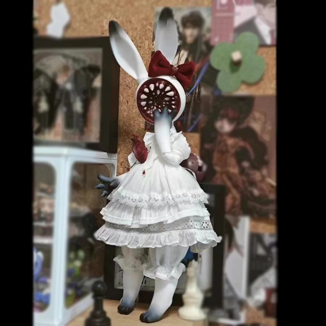 Nieuwe 1/6 BJD Pop Hoofd Met Lichaam Geen Face up Naakt Pop Mooie Konijn Pop Zonder Make 1/6 BJD Speelgoed
