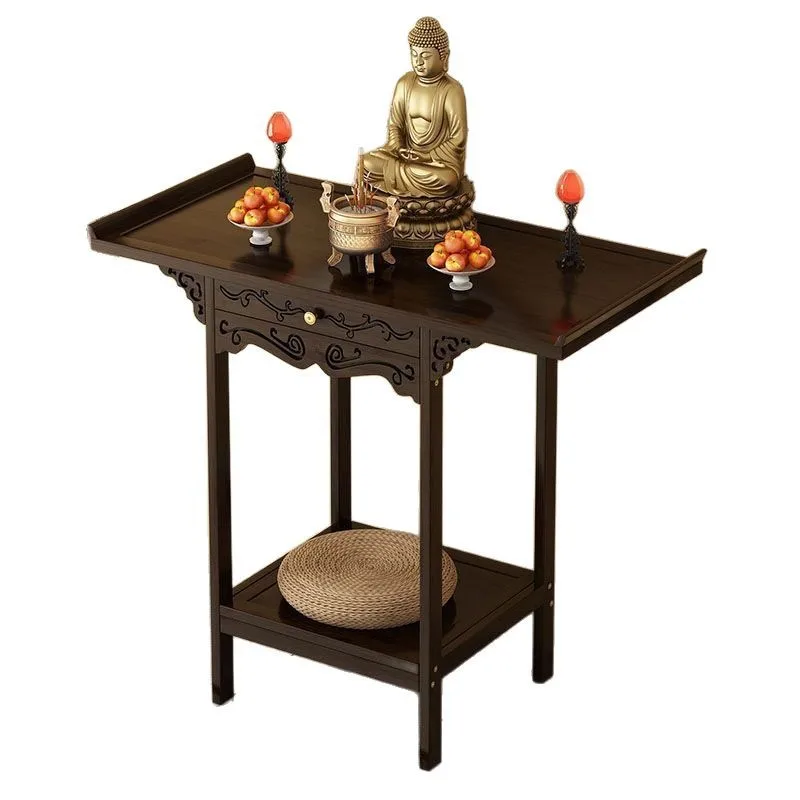 

Home Buddha Terrace Incense Table Shrine God of Wealth Offering Cabinet Entrance Terrace Incense Terrace Temple