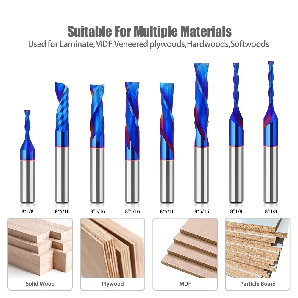 1 قطعة 8 مللي متر عرقوب T-Sloting راوتر بت بت مع تحمل فتحة الخشب قاطعة المطحنة T نوع أداة الأعمال الخشبية للخشب