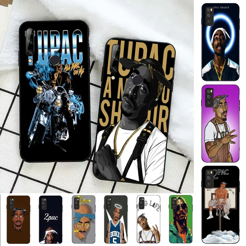 Hip Hop Singer T-Tupac Retro Phone Case For Huawei Honor 10 Lite 9 20 7A 9X 30 50 60 70 Pro Plus Soft Silicone Cover