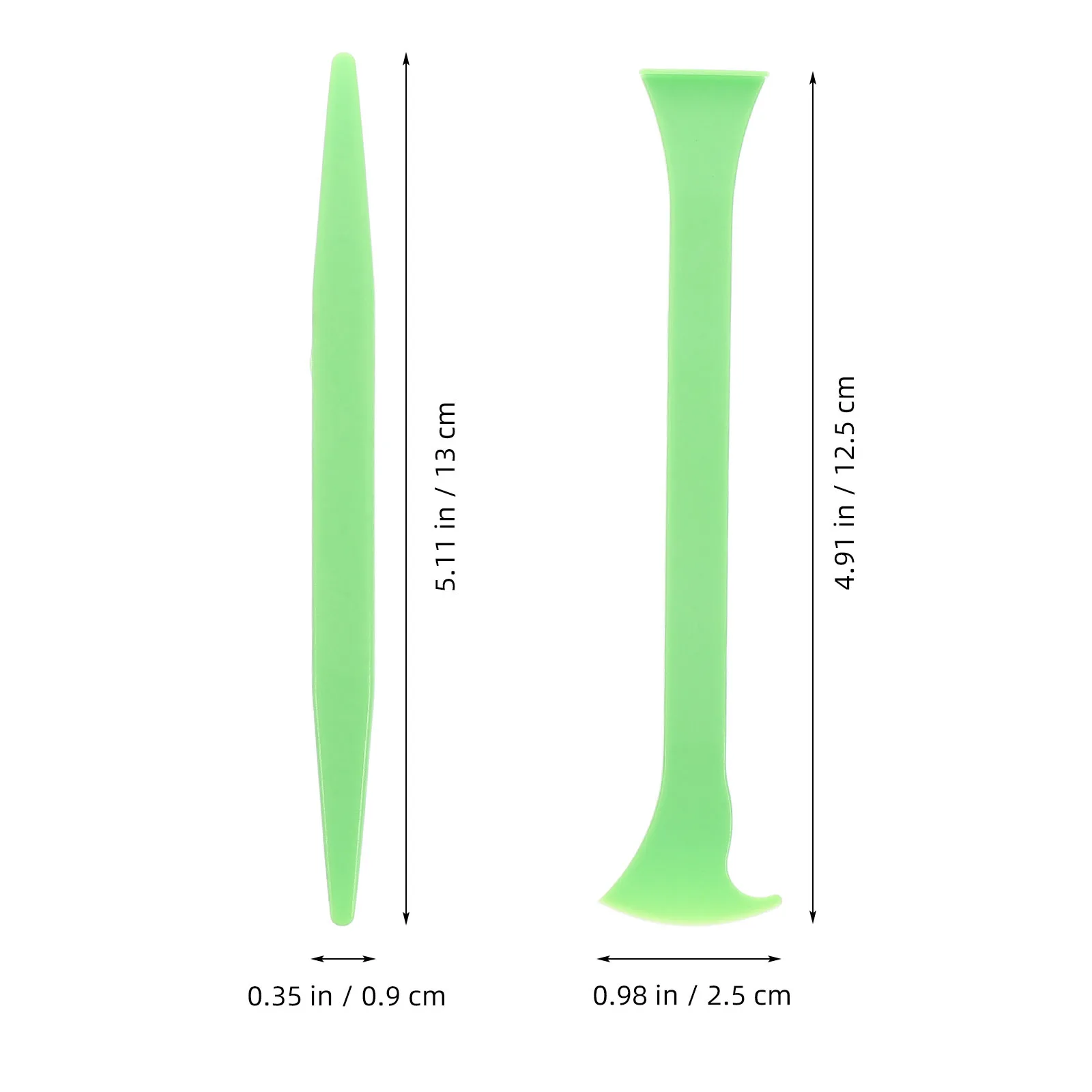 3pcs Car Vinyl Wrap Tool Kit For Edge Finishing Door Gap Sealing Trimming Durable Plastic Auto Squeegee Window