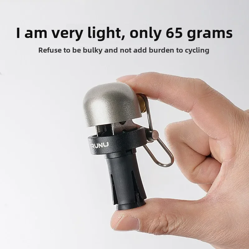 

Bicycle mini bell road bike alloy handlebar plug rattle bicycle riding high decibel warning bell convenient