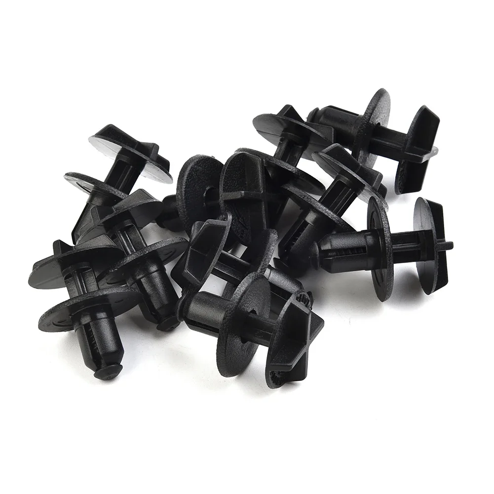 10×Auto Battery Cover Air Intake Trim Plastic Clips Panel Retainer Auto Fastener Clips Fits For Range Rover- Discovery Evoque