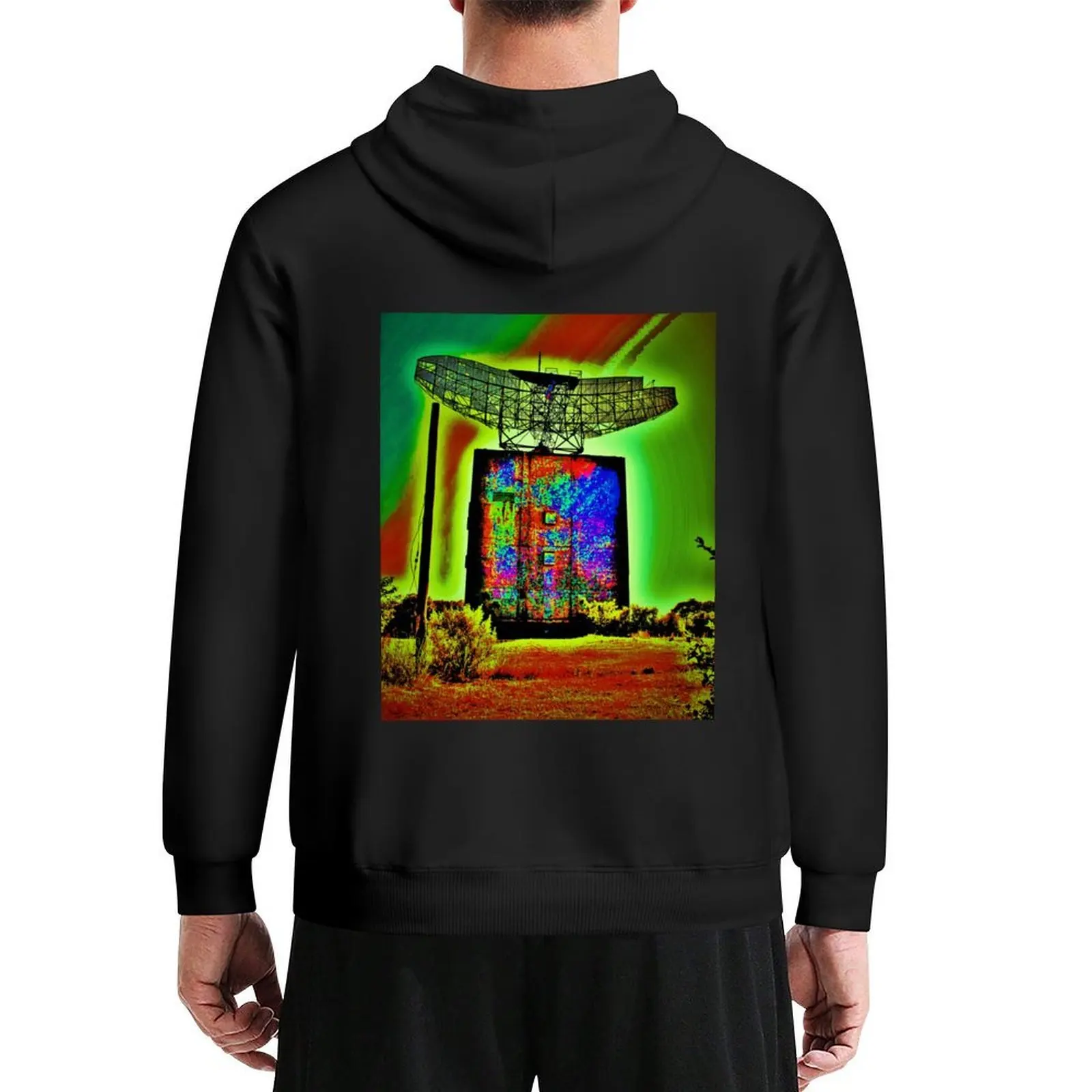 

Radar Tower, Camp Hero Hoodie men clothes winter clothes autumn new products anime clothing new in hoodies & sweat-shirt