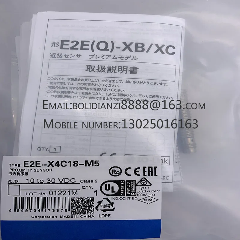 

New Proximity Switch SenSor E2E-X4C1L8 E2E-X4C2L8