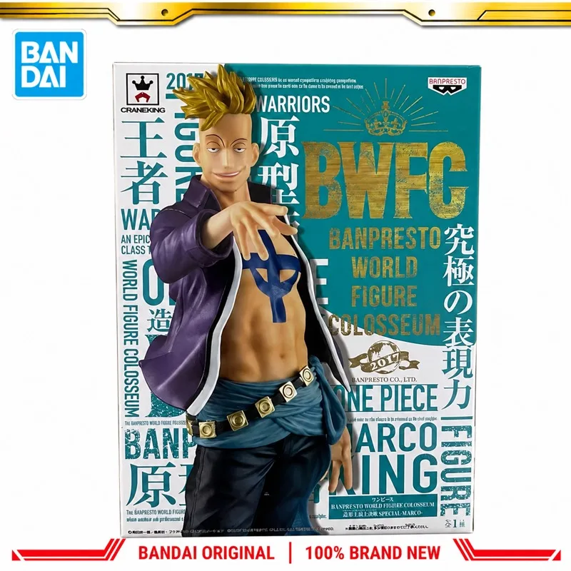

In Stock Bandai Original Banpresto One Piece Marco Action Figure Model Doll Brand New Boxed Anime Characters Toys Model Garage
