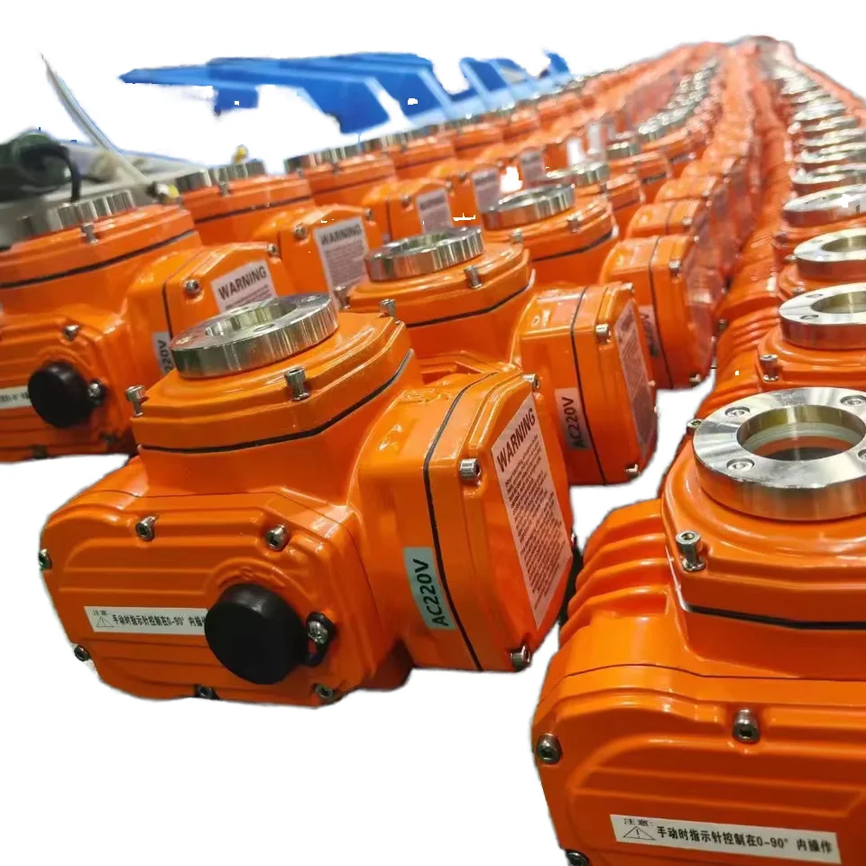 

SQ05 24V DC Explosion-Proof Electric Actuator Compatible with 1inch DN25 Copper Flanged Ball Valve Product Type Valve Parts