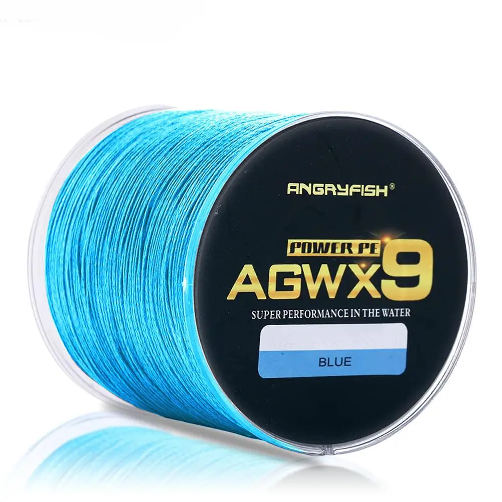 

Angry-fish Agwx9 500m Braided Fishing Line Super Strong Wear-resistant Pe Lure Fishing Line For Fishing Enthusiast