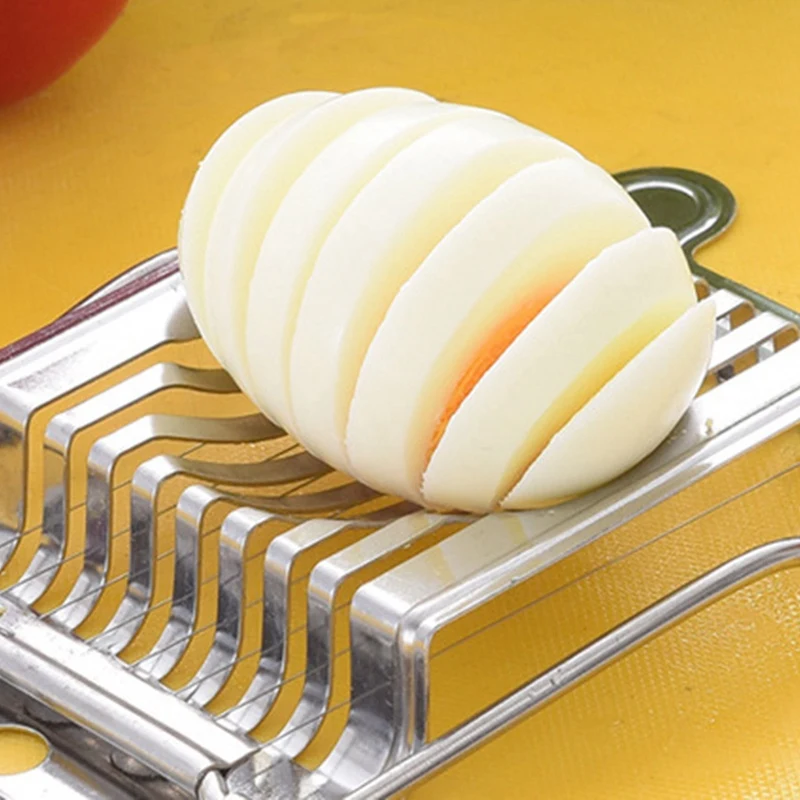 Eiersnijder Eierafscheider Enkele Set Eiersnijgereedschap Perfect Gesneden Eierharp Keukengereedschap