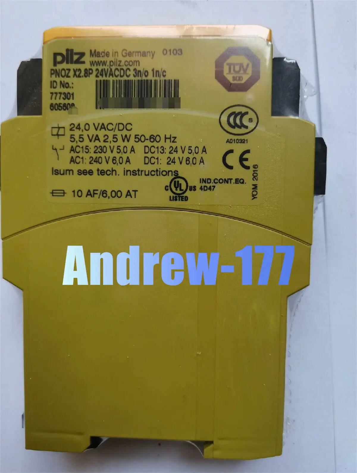 

PNOZ X2.8P 777301 PILZ Safety relay Brand New Fast Shipping