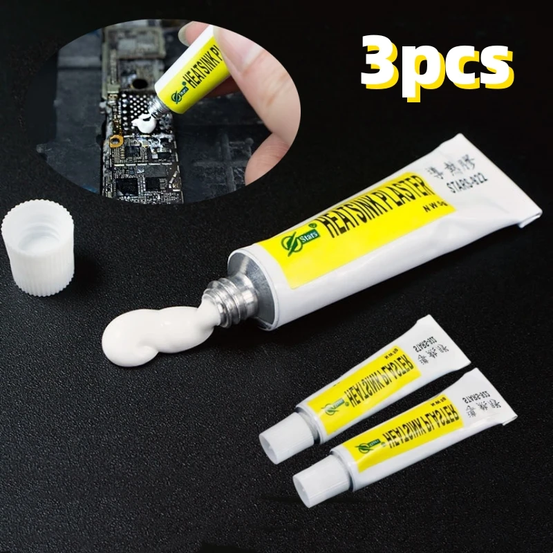 

5/10/15g Conductive Heatsink Plaster Viscous Adhesive Glue For Chip Cooler Radiator Cooling STARS-922 Thermal Silicone Adhesive