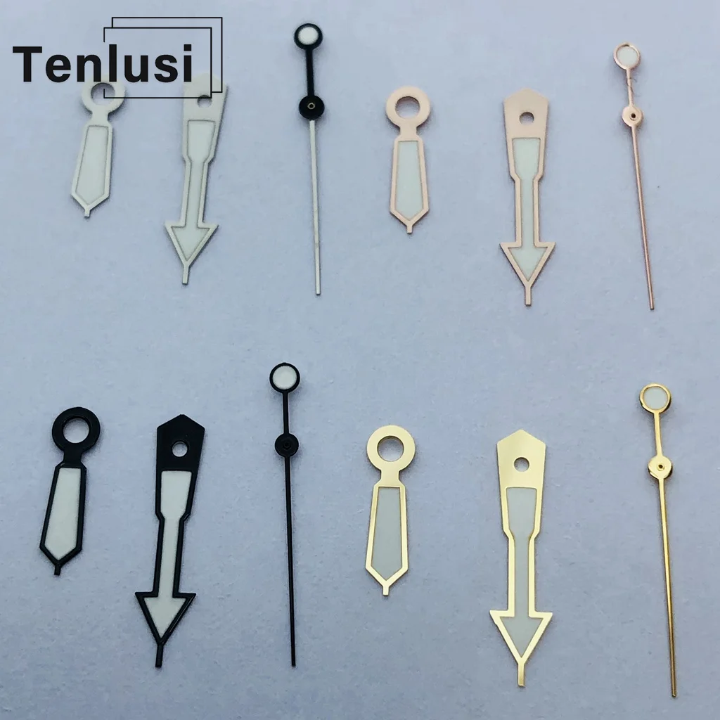 Tenlusi Luminous Watch Hands for NH35 NH36 NH38 NH39 NH70 NH72 Models Green Black Silver Gold Rose Gold Options Available