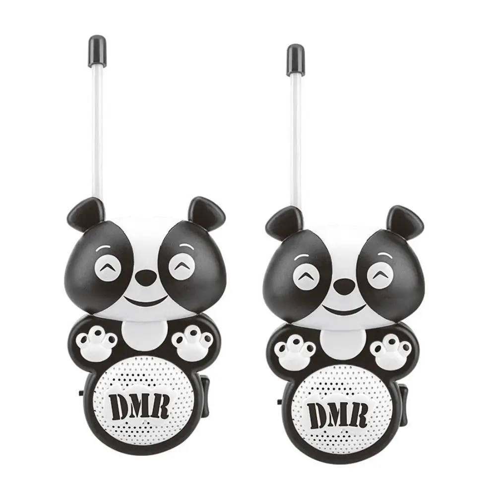 Rádio interfone panda walkie talkie brinquedo de longa distância portátil walkie talkie das crianças sem radiação portátil