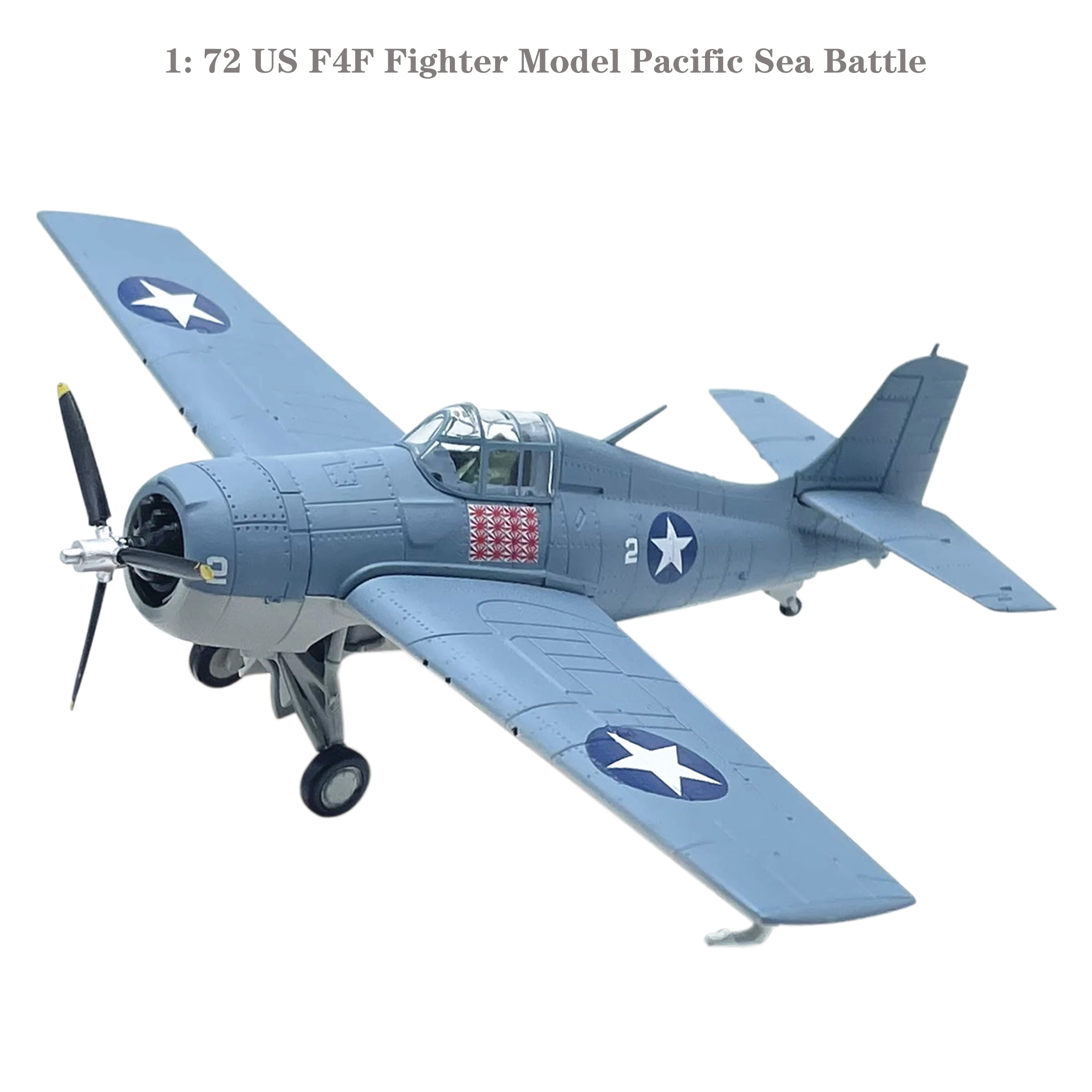 

1: 72 US F4F Fighter Model Pacific Sea Battle Alloy finished product collection model