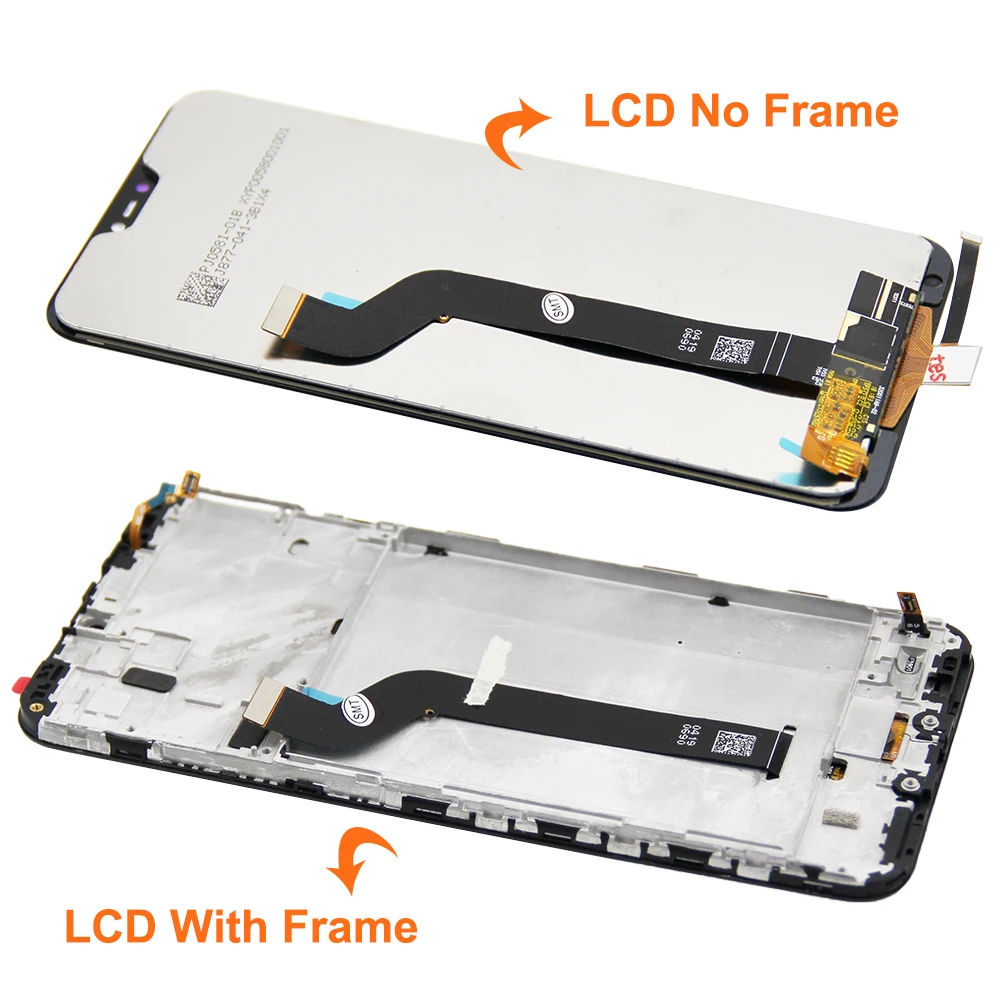 5.84'' Screen for Xiaomi Mi A2 Lite M1805D1SG Lcd Display Touch Screen Digitizer Assembly with Frame for Redmi 6 Pro Replacement