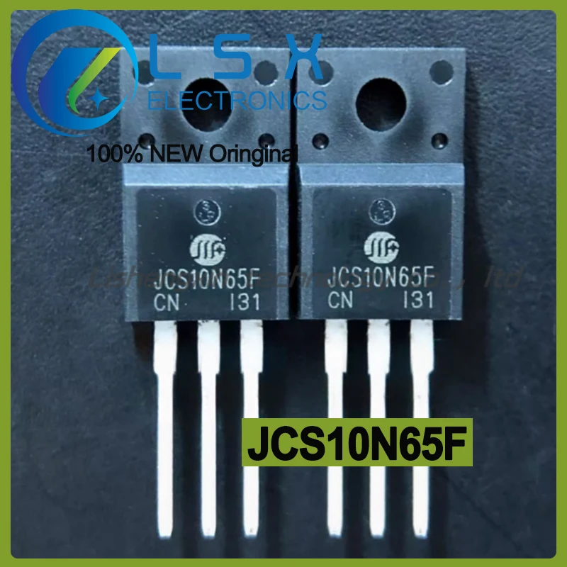 10pcs JCS10N65F TO-220F 10A 650V New and Original