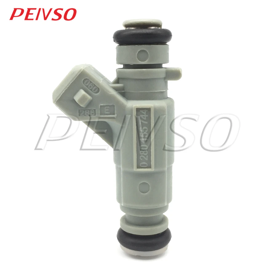 PEIVSO 6pcs 0280155744 A1130780049 Fuel Injector For Mercedes-Benz CL500 1998-2001 CLK430 S430 1999 2000 E430 ML430