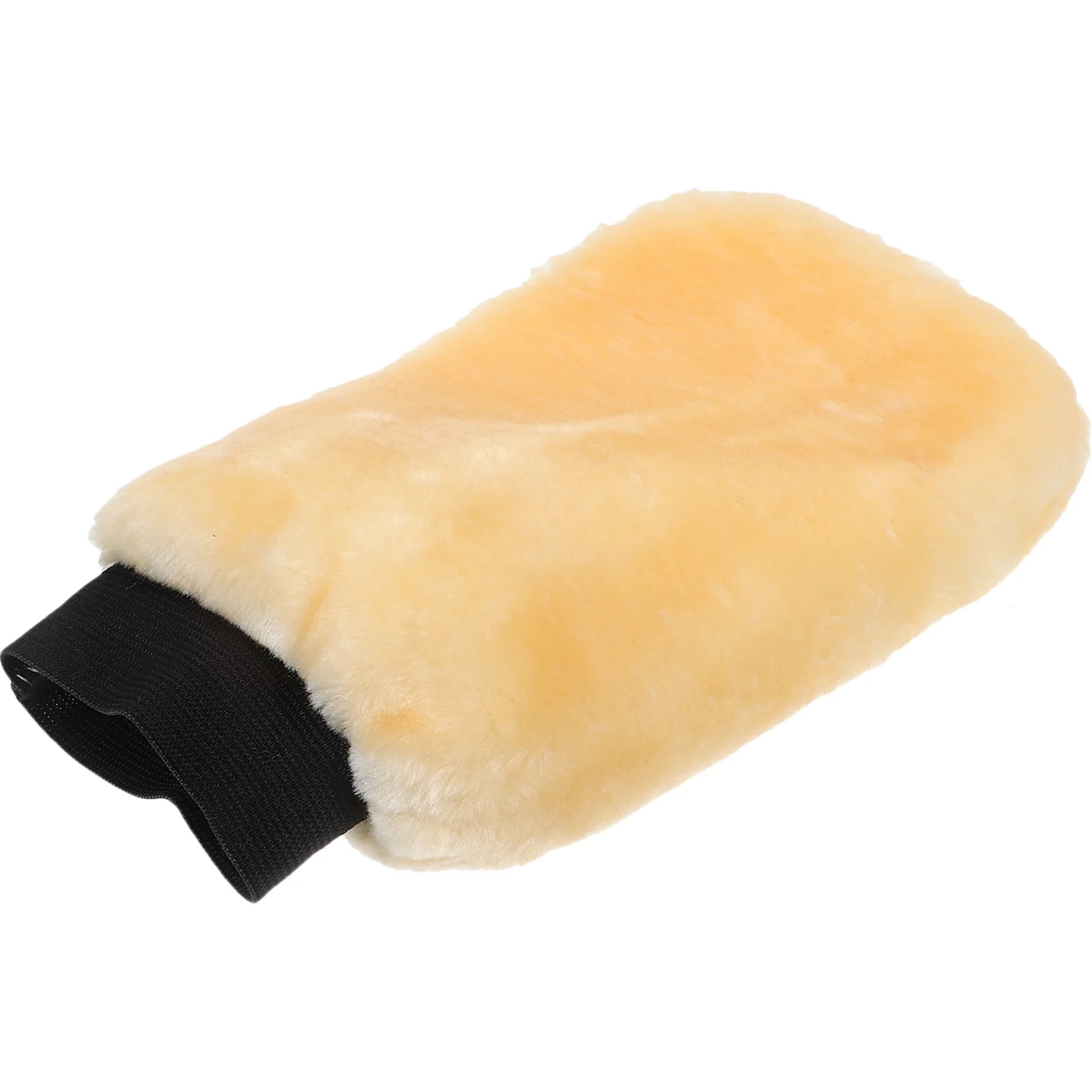 Plush Car Washing Mitt Double Sided Car Washing Mitten Vehicle Washing Glove for Auto