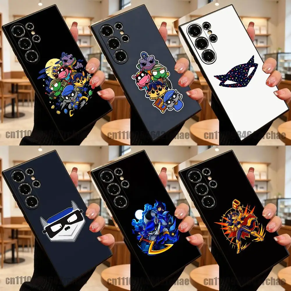 For Sly Cooper Carmelita Fox Phone Case For Samsung Galaxy S23 S24 S26 S25 S22 S21 S10 5G Ultra Plus Fe Custom Cover
