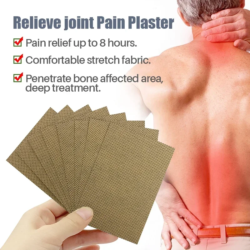 8/40pcs Snake Balm Pain Relieving Patch Relief Neck Joints Back Pain Arthritis Treatment Medical Plaster Knee Analgesic Sticker