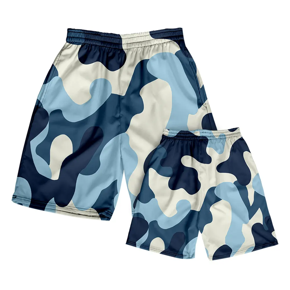 

Plus Size Fashion New Camouflage 3D Printing Men's Swim Trunks Swimwear Shorts Beachwear Hawaii Beach Surfboard Casual Quick Dry