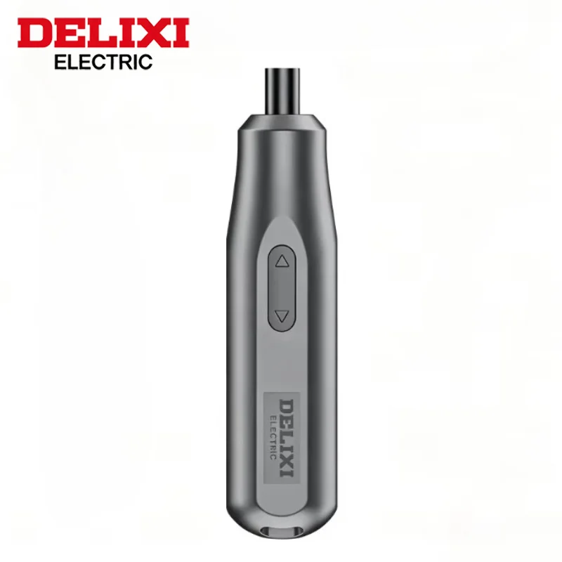 DELIXI Electric Screwdriver Set Cordless Rechargeable Magnetic Bits Storage Case For Phone Laptop Household Repair Power Tool