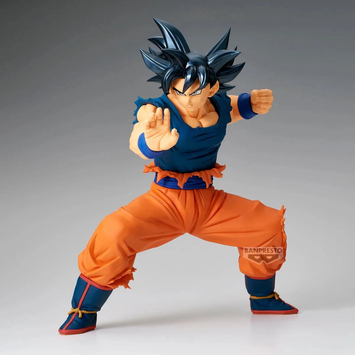 Original Banpresto Son Goku Ultra Instinct Sign Grandista Series NO.3 Anime Figures Collectible Model Toy Ornament