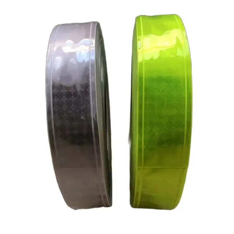 2 Inch Microprism Reflector Sheeting Strip Warning Clothing PVC Tape Reflective Material Garment Auxiliary