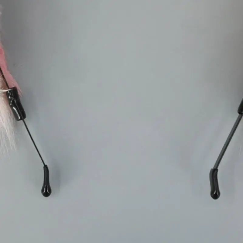 N7yf Bandband en peluche avec renards Forme d'oreille Hair Hoop Party Headpiece Cosplay accessoires