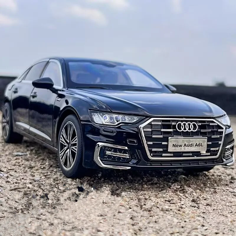 

1:18 AUDI A6 Coupe Alloy Car Model Diecast Metal Vehicles Car Model High Simulation Sound and Light Collection Children Toy Gift