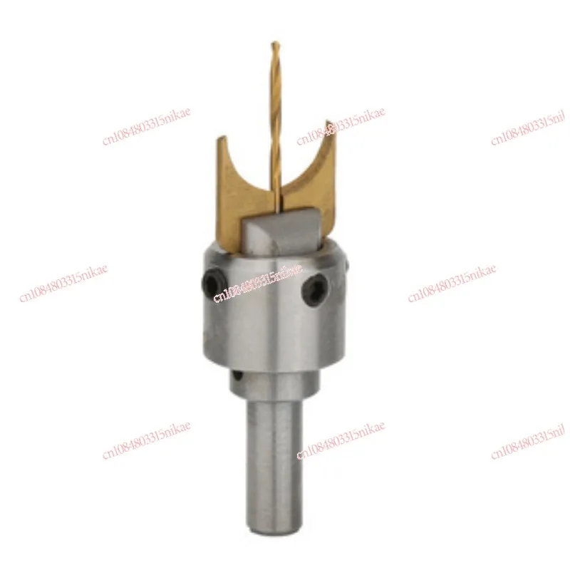 

Titanium-Coated Wood Bead Cutter Set - Detachable Blades for Woodworking