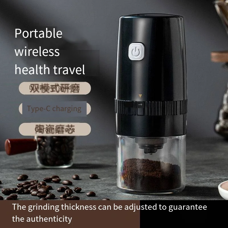 

Newly Upgraded Portable Electric Coffee Grinder Type-C USB Charging Professional Ceramic Grinding Core Coffee Bean Grinder