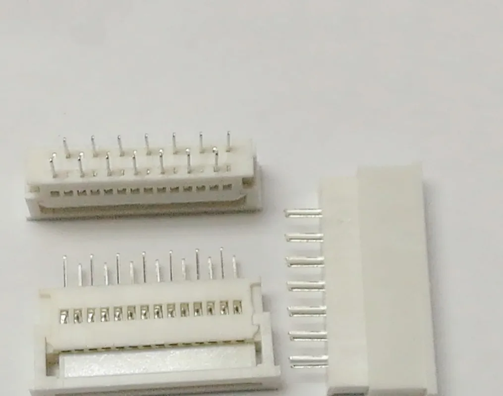 1.25MM 14P dip With lock FFC FPC Flat cable 1.25-14PIN Connector