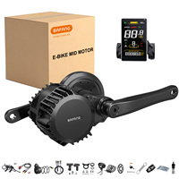 BAFANG Powerful Mid Drive Motor Kit 1000W 750W 500W 350W 250W For Bracket Size 68MM 73MM 100MM 120MM With Display (Optional)