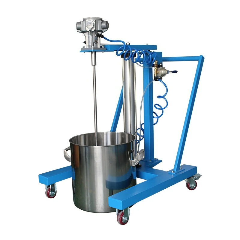 

Пневматический смеситель 100л, подвижный вертикальный смеситель воздуха