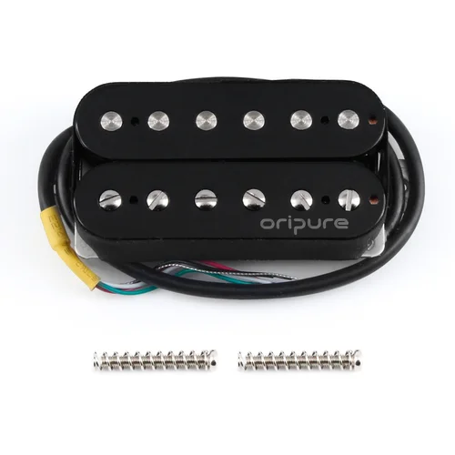 OriPure PHZ5 Alnico 5 Guitarra eléctrica Humbucker Pastilla Puente Alto Salida 16K Negro
