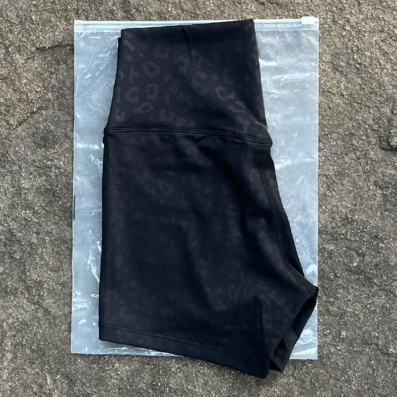 Sexy Solid Color Soft Tight Women Fitness Sport Short High Waist Yoga Short Leggings Cycling Comprehensive Training Jog Athletic